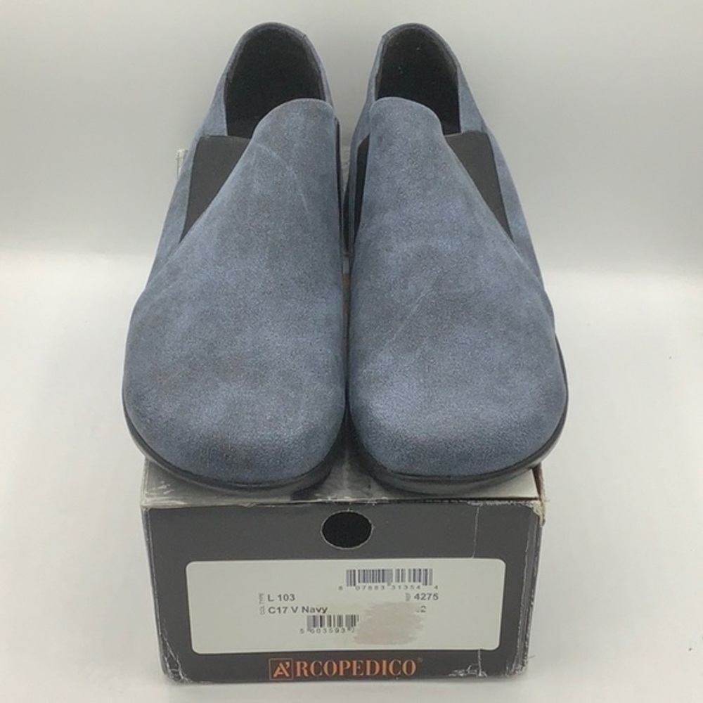 ARCOPEDICO Navy blue Lytech L103 slip on Loafers - Picture 11 of 16